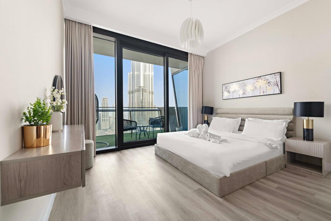 First Class 3Br With Full Burj Khalifa And Fountain View Ντουμπάι Εξωτερικό φωτογραφία
